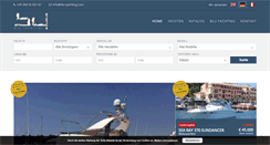 Desktop Screenshot of bluyachting.com